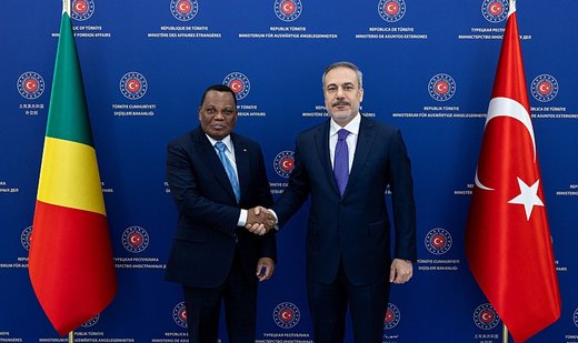 Turkish foreign minister hosts Congolese counterpart