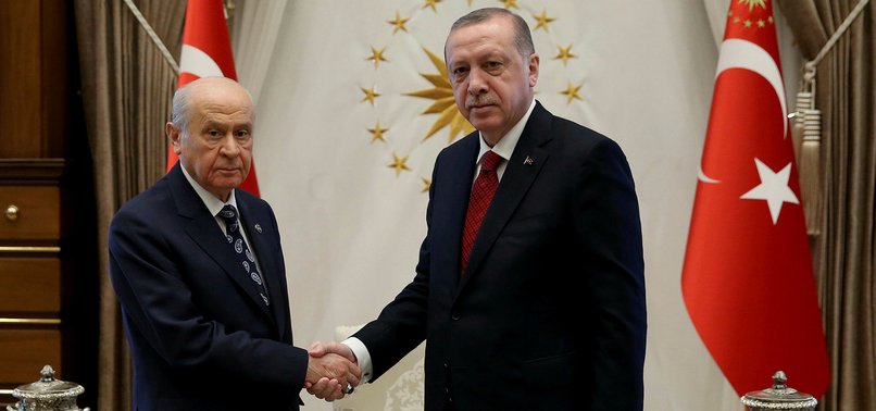 PRESIDENT ERDOĞAN MEETS OPPOSITION PARTY HEAD AFTER EARLY ELECTION CALL