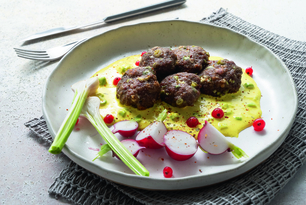 Köri Soslu, Sarımsaklı Köfte