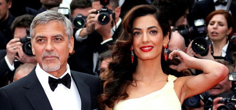 CLOONEY TO SUE VOICI OVER IMAGES OF TWINS