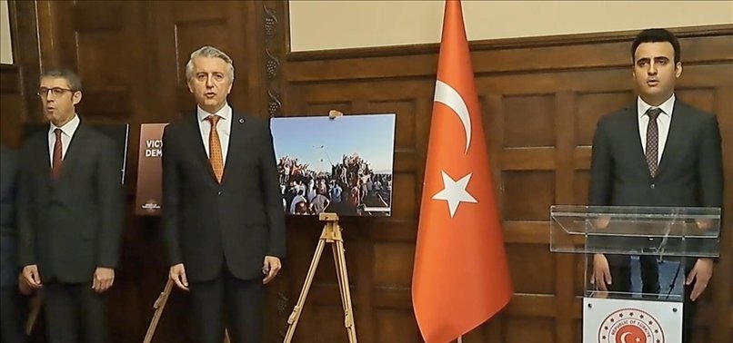 TURKISH EMBASSY IN US MARKS 7TH ANNIVERSARY OF JULY 15 COUP ATTEMPT