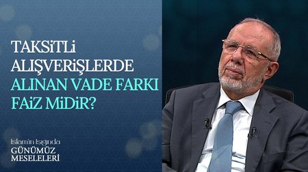 Taksitli alışverişlerde alınan vade farkı faiz midir?