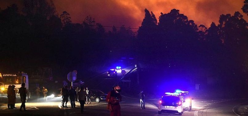 WILDFIRES KILL AT LEAST 30 IN PORTUGAL AND SPAIN