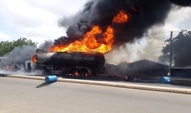 Five killed, 35 injured in fuel tanker fire in southern Libya