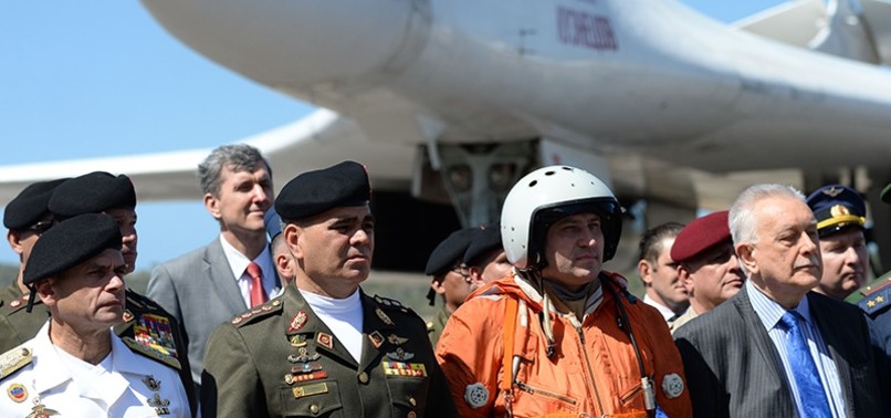 RUSSIA SENDS VENEZUELA 2 LONG-RANGE BOMBERS FOR DEFENSE EXERCISES