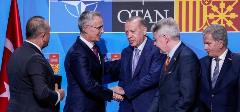 NATO TO DECIDE ON WEDNESDAY ON SWEDEN, FINLAND NATO BID AS TURKIYE CLEARED THE WAY FOR IT: STOLTENBERG