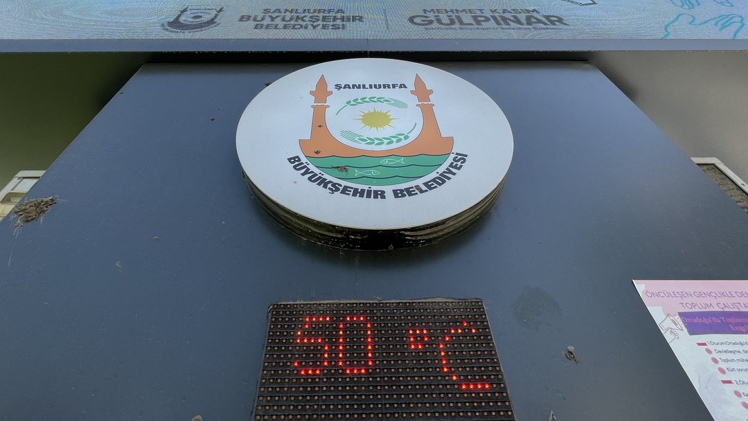 ŞANLIURFA 50 DERECEYİ GÖRDÜ