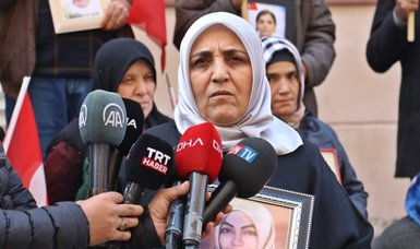 Another Kurdish family joins anti-PKK sit-in protest in Diyarbakir
