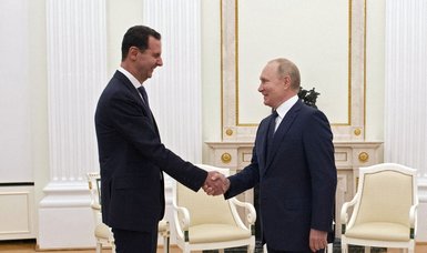 Russia's Putin meets Syria's Assad in Moscow
