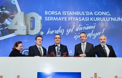 BorsaİstanbuldagongSPKnin40ıncıyılıiçinçaldı