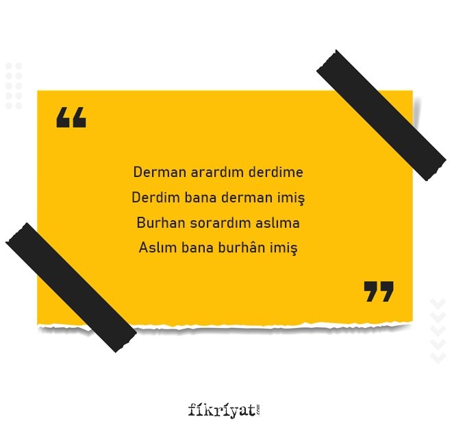 NİYÂZÎ-İ MISRÎ’NİN ŞİİRLERİ