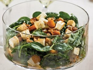 Balkabaklı Ispanak Salatası