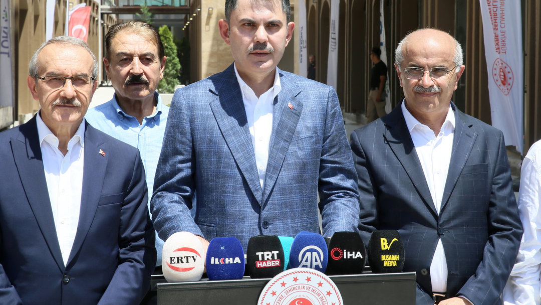 BAKAN MURAT KURUM: DEPREM BÖLGESİNDE 250 BİN KONUT TESLİM ETTİK