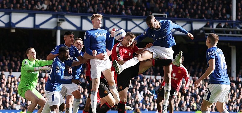 Man United earn comeback draw at Everton after VAR reprieve
