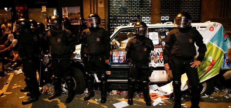SPANISH POLICE ARREST SUSPECT OVER BARCELONA ATTACKS