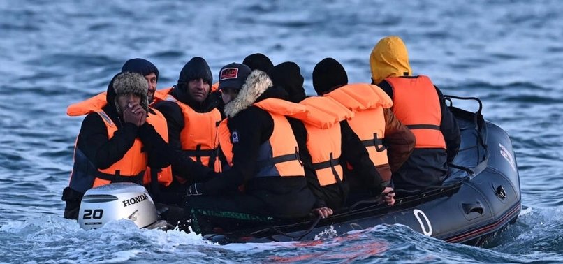 UNDER FRENCH COASTGUARDS EYE, MIGRANTS CROSS INTO ENGLISH WATERS