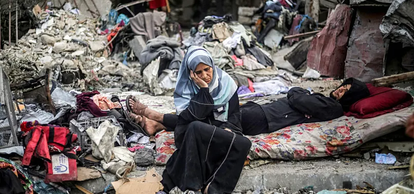 ISRAELI STRIKES DESTROY 2 HOMES IN GAZA, DISPLACING DOZENS OF FAMILIES