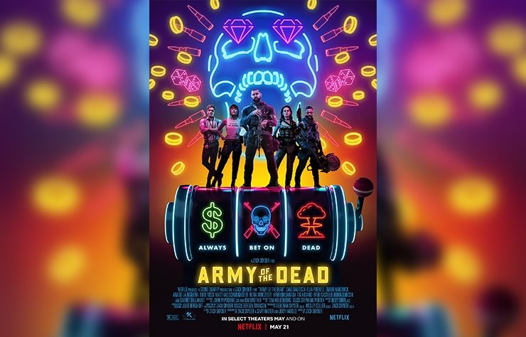 ZACK SNYDER İMZALI ARMY OF THE DEAD POSTERİ