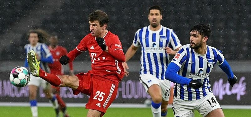 BAYERN LEAVES FOR CLUB WORLD CUP AFTER BEATING HERTHA 1-0