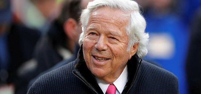 SUPER BOWL CHAMPS OWNER KRAFT CHARGED WITH SOLICITING SEX