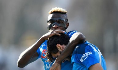 Osimhen double leads Napoli to 3-0 win over Spezia