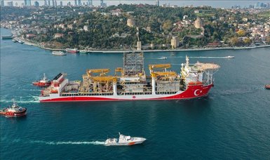 Energy Minister: Kanuni drillship sets sail for Black Sea