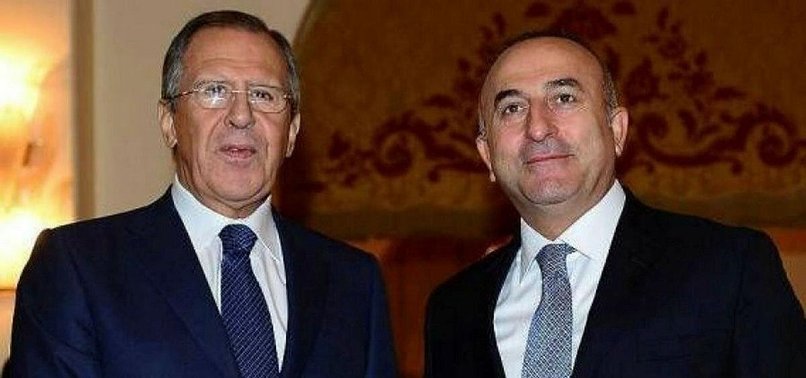 TURKISH, RUSSIAN TOP DIPLOMATS DISCUSS SYRIA OVER PHONE