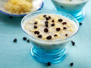 Kuş Üzümlü Limonlu Sütlaç