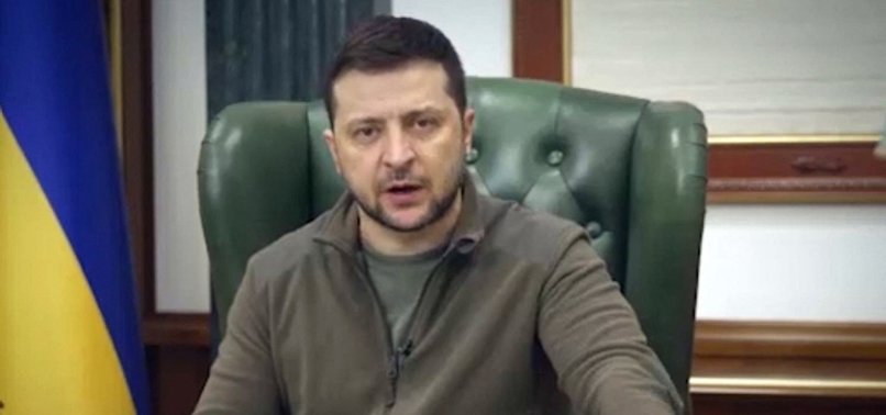 ZELENSKY SAYS ABOUT 1,300 UKRAINIAN SOLDIERS HAVE BEEN KILLED SO FAR