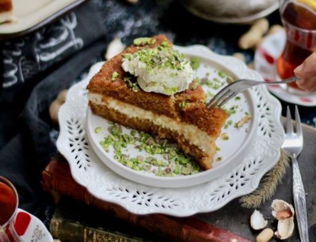 Karamelli Ekmek Kadayıfı