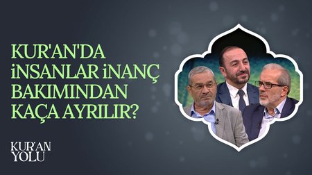 Kur'an'da insanlar inanç bakımından kaça ayrılır? | Kur'an Yolu