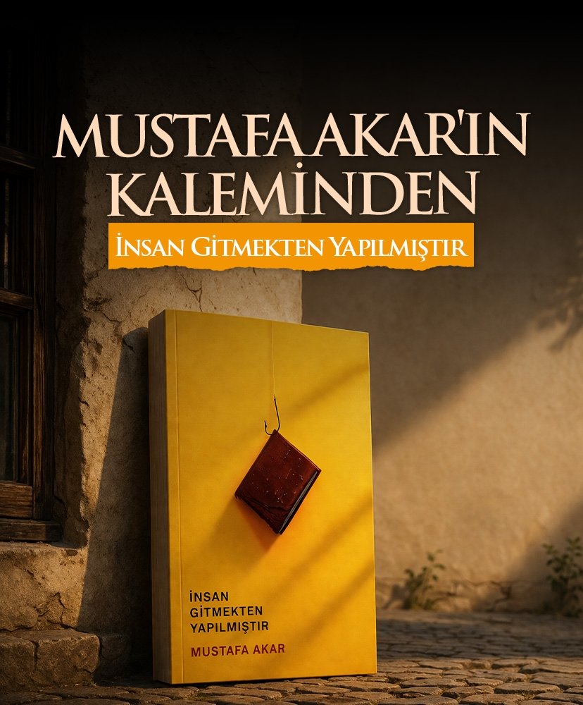 Mustafa Akar’ın kaleminden İnsan Gitmekten Yapılmıştır