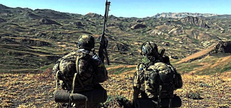 TURKISH FORCES NEUTRALIZE 5 PKK TERRORISTS