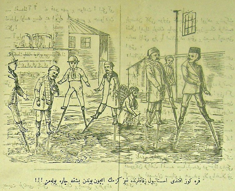 100 yıllık karikatürlerle: Bize Belediye Baksın