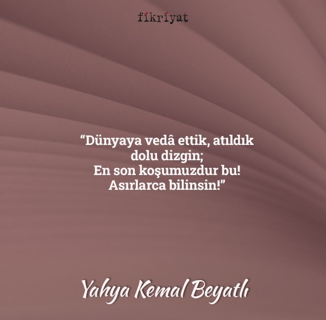 Yahya Kemal’in en sevilen 10 şiiri