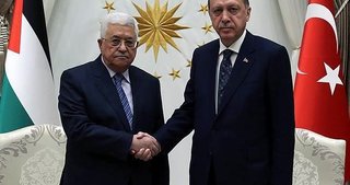 Filistin Devlet Başkanı Abbas, Cumhurbaşkanı Erdoğan ile görüştü!