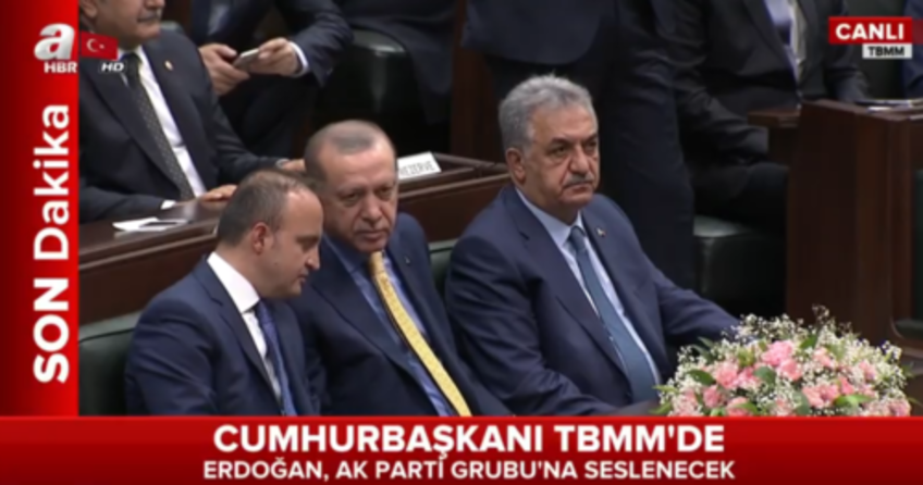 Cumhurbaşkanı Recep Tayyip Erdoğan Ak Parti Grup toplantısında konuştu