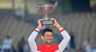 Fransa Açık Tek Erkeklerde Şampiyon Novak Djokovic