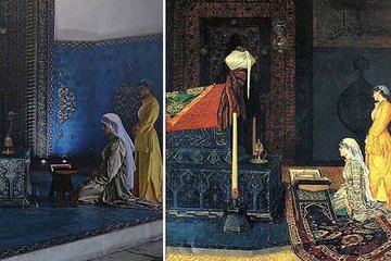 Fotoğraf karesinde ’canlanan’ resimler