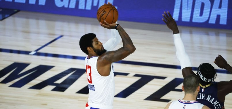 PAUL GEORGE, CLIPPERS BURY PELICANS WITH 3-POINT SPREE