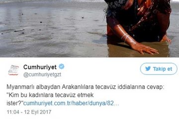 Cumhuriyet’ten skandal Arakan haberi