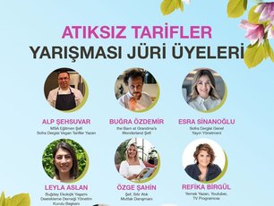 Atıksız Tarifler Yarışmamızın Jürileri