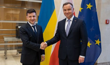 Presidents of Poland and Ukraine met in Poland on Thursday