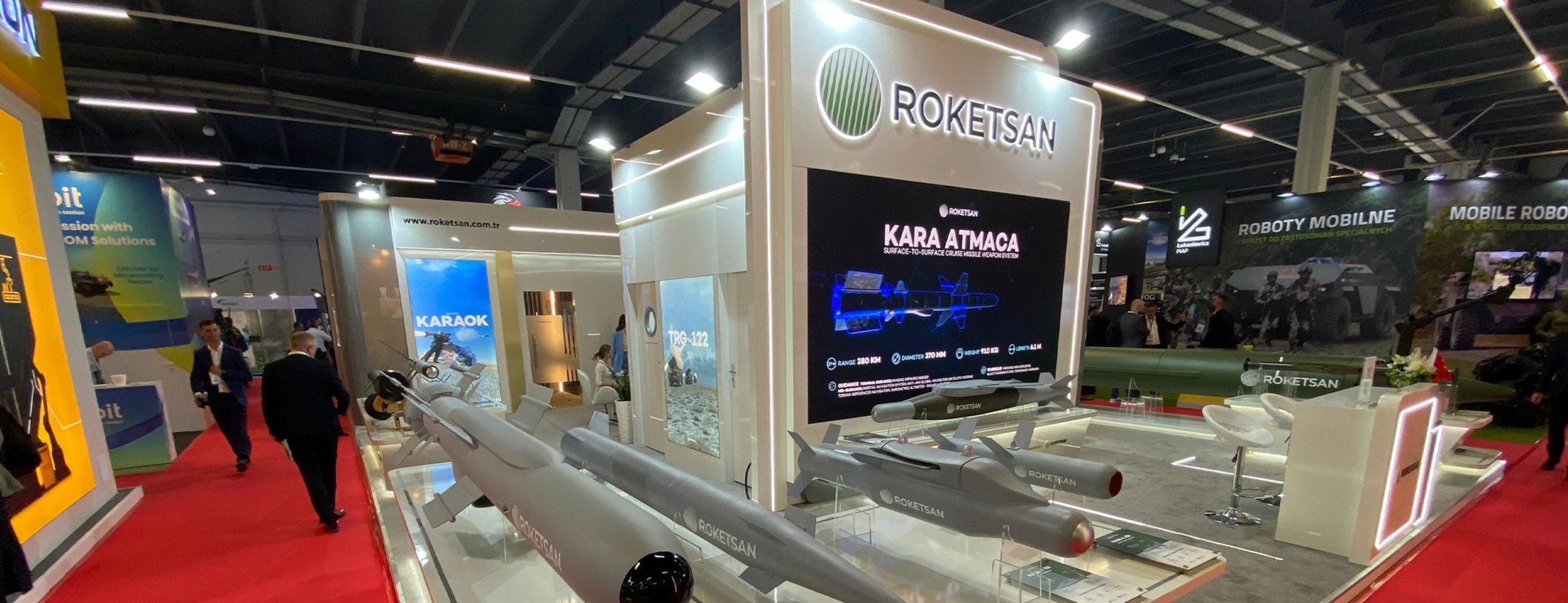 Roketsan, ürünlerini Polonya’da sergiliyor