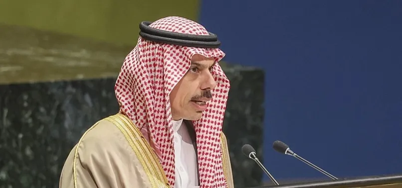 Saudi Arabia urges the Strait of Hormuz to revert to its conditions before the conflict. Saudi Arabia urges the Strait of Hormuz to revert to its conditions before the conflict.