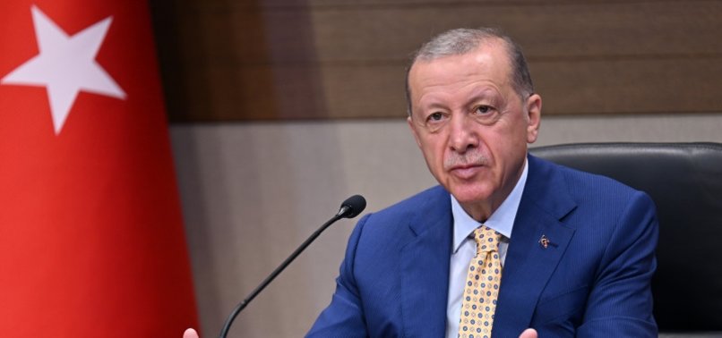 ERDOĞAN CALLS FOR PAVING WAY FOR TÜRKIYES ACCESSION TO EUROPEAN UNION