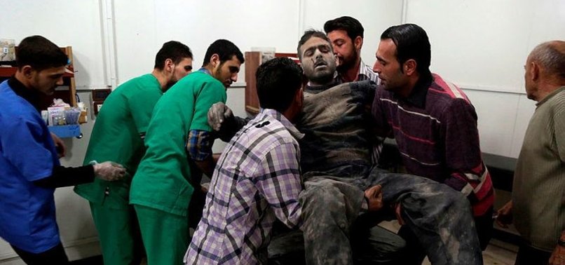 SYRIA ACTIVISTS: 22 CIVILIANS DIE IN FIGHTING NEAR DAMASCUS