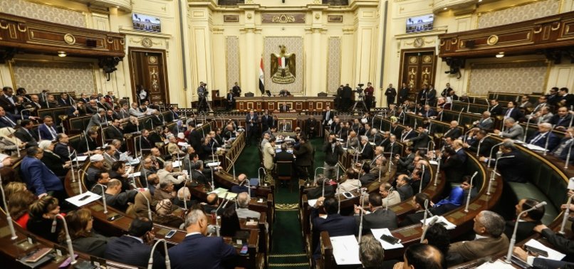 EGYPTS PARLIAMENT APPROVES TROOP DEPLOYMENT TO LIBYA