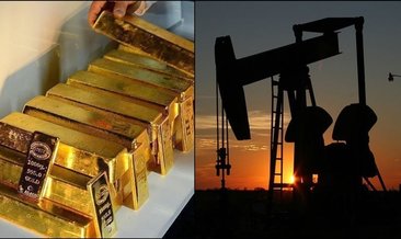 Altın düştü, petrol yükseldi