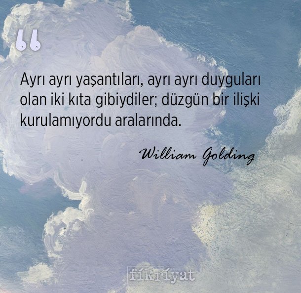 Geleceği kurgulamada usta olan William Golding’den 30 alıntı